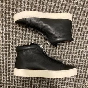 Frye Lena Zip High Top Sneakers